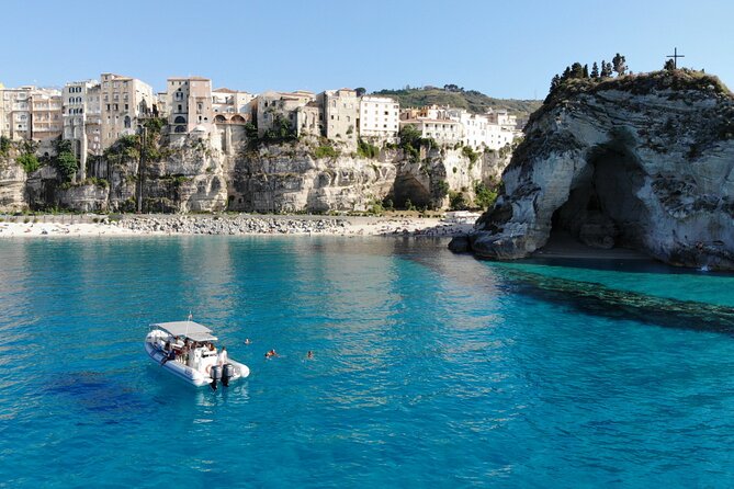 private boat tour with skipper from Tropea to Capo Vaticano - Quick hits before you book