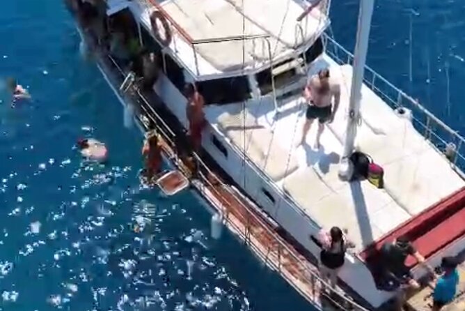 Private Boat Trip with lunch & island stops - Four bay stops for swimming and snorkelling time