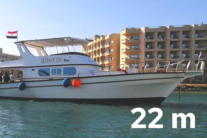 PRIVATE! | Full Day Charter Boat Trip| Up to 14 | Snorkeling and Islands tour - Hurghada Marina Start: What the First Hour Feels Like