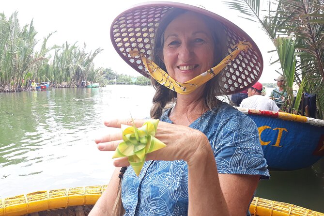 Private Hoi An City tour -Basket Boat Ride in the Coconut forest - Cam Thanh Coconut Village and the Basket Boat: More than a photo stop