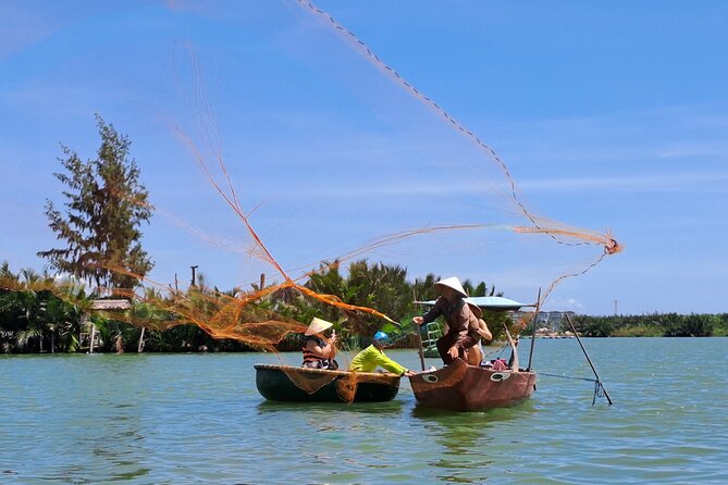 Private Hoi An City tour -Basket Boat Ride in the Coconut forest - The coconut-forest boat ride: what to expect on the water