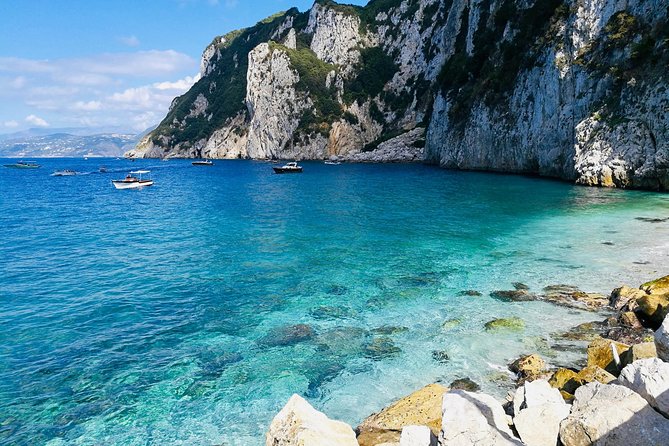 Private Island of Capri Boat Tour for Couples - Faraglioni and Grotta Rossa: short stops that still deliver