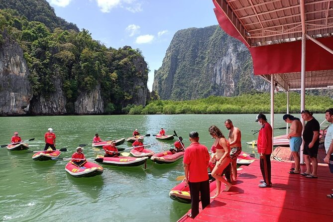 Private James Bond Island Canoeing Long-tail Boat Tour w/ Lunch - Ao Phang Nga National Park by long-tail boat: big cliffs, smoother pacing