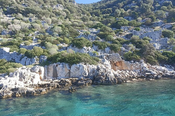 Private Kekova Boat Tour from Demre - Burc Bay’s clear water and shell-sand look