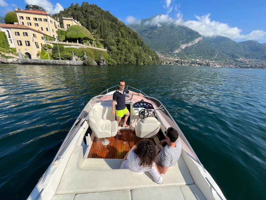 Private Luxury Boat Tour of Lake Como with Stops & Drinks - Como, Menaggio, and other towns: when you want local energy