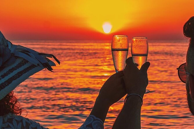 Private Sunset Boat Tour with Prosecco from Sorrento - Getting on board: comfort, music, and the calm pace