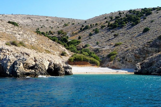Private Wild Bays Boat Trip with Captain Bobo - Your Swim-Stop Circuit Around Stara Baška’s Bays