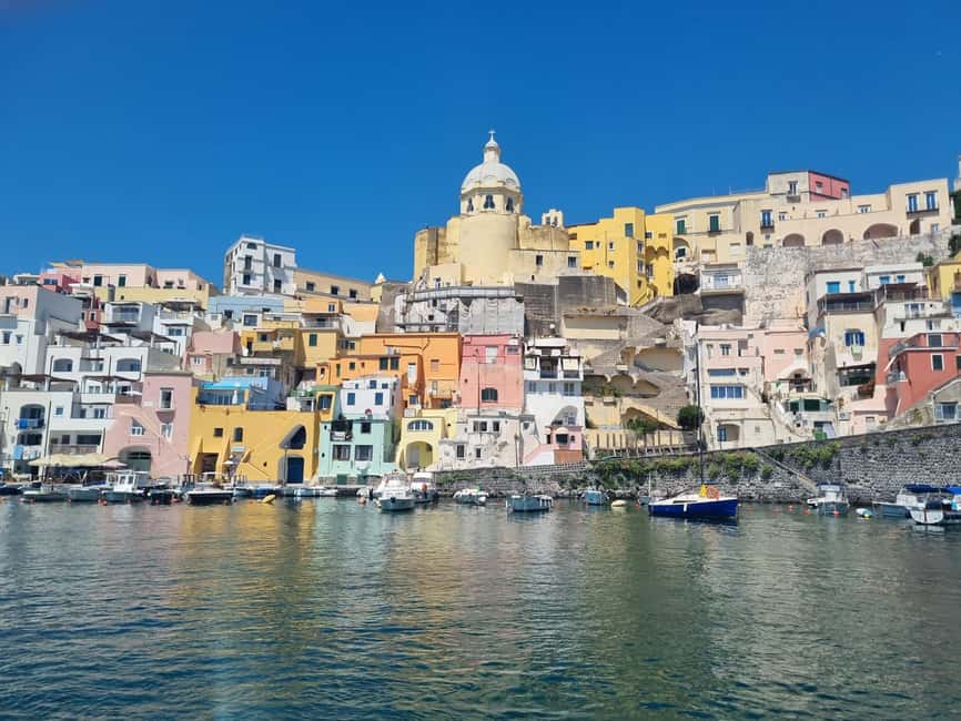 Procida: Sea View Boat Tour with Snorkeling - Procida from sea level: Photo stops and guided island facts