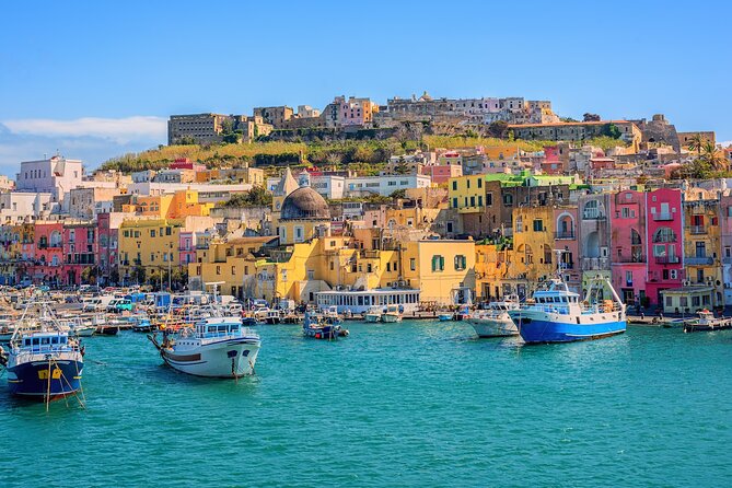 Procida Small Group Boat Tour from Ischia with Aperitif - Terra Murata: oldest settlement vibes, seen from the sea