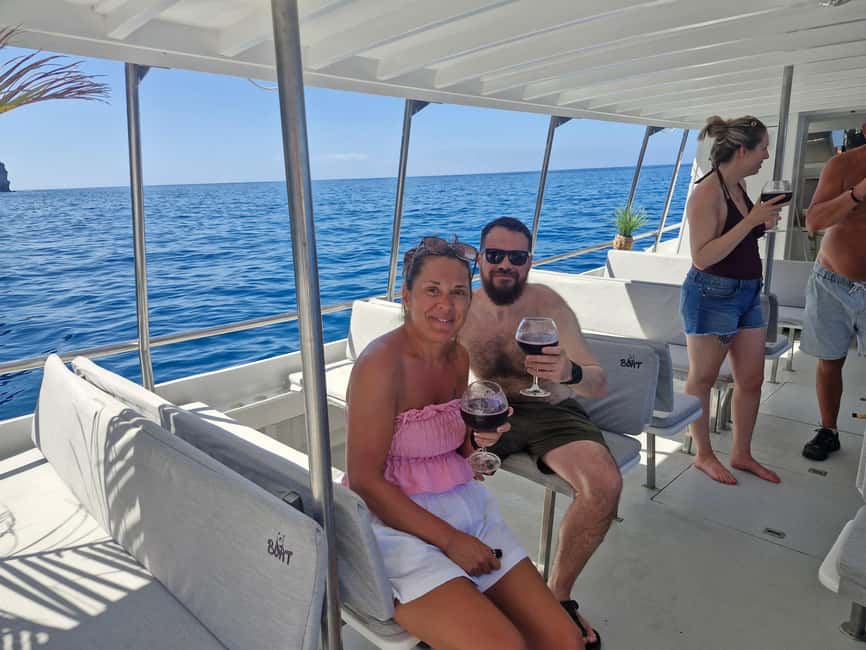 Puerto Rico, Gran Canaria: boat trip, drinks, food, paddle surfing, snorkeling - Optional jet ski and parasailing: thrills with extra costs