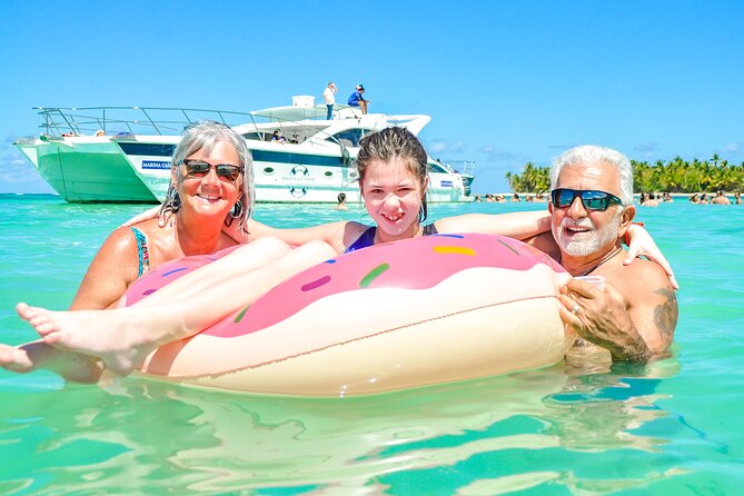 Punta Cana Family Boat Trip and snorkeling - Onboard fun: DJ music, games, and a crew that keeps things moving