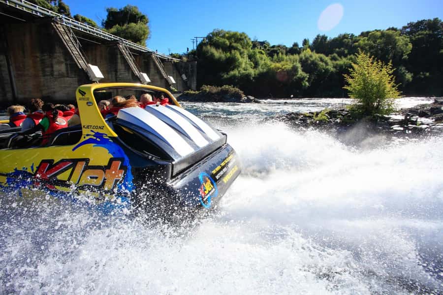 Queenstown: Shotover River and Kawarau River Jet Boat Ride - Where the Queenstown jet boat ride starts: Main Town Pier to big-water speed