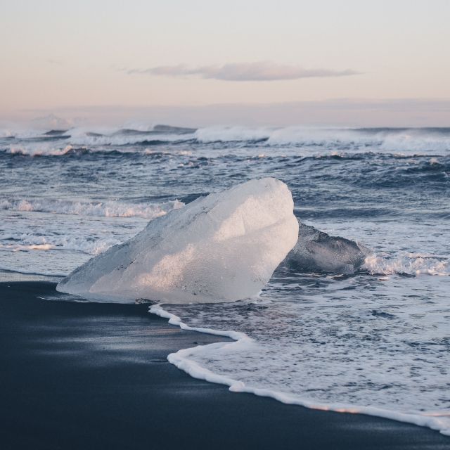 Reykjavik: Glacier Lagoon Boat Ride & Diamond Beach Day Tour - Hotel Pickup to Skaftafell: Where the Long Ride Gets Managed
