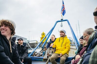 Reykjavik: Puffin Watching Boat Tour - Old Skuli on the water: boat size, seating, and how close you really get