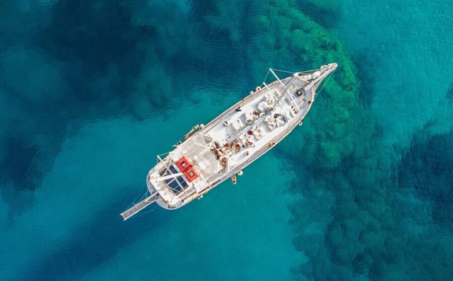 Rhodes: Boat Tour with Snorkeling, Gourmet Buffet & Open Bar - Kalithea Springs: A Sea Stop Where the Views Matter as Much as the Swim
