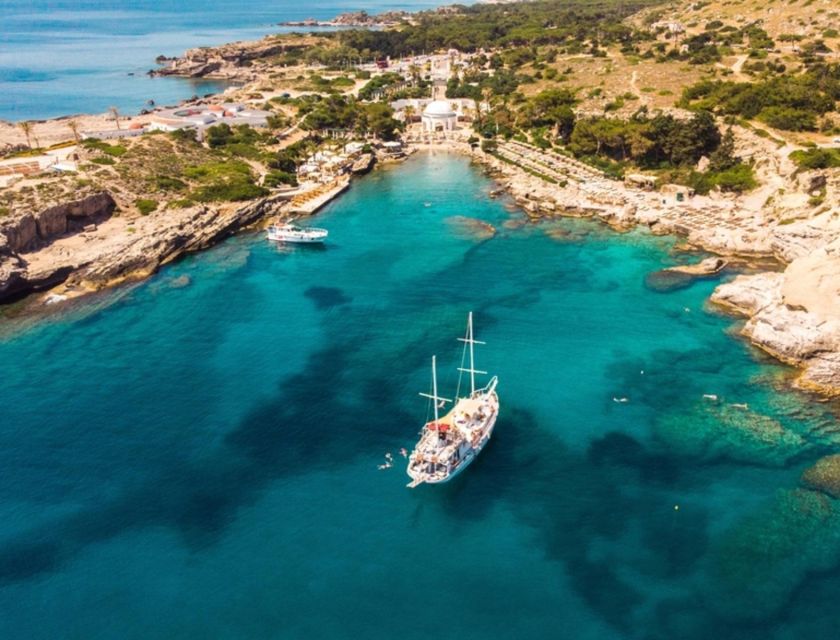 Rhodes: Boat Tour with Snorkeling, Gourmet Buffet & Open Bar - The Gourmet Buffet and Drinks: What Included Really Means