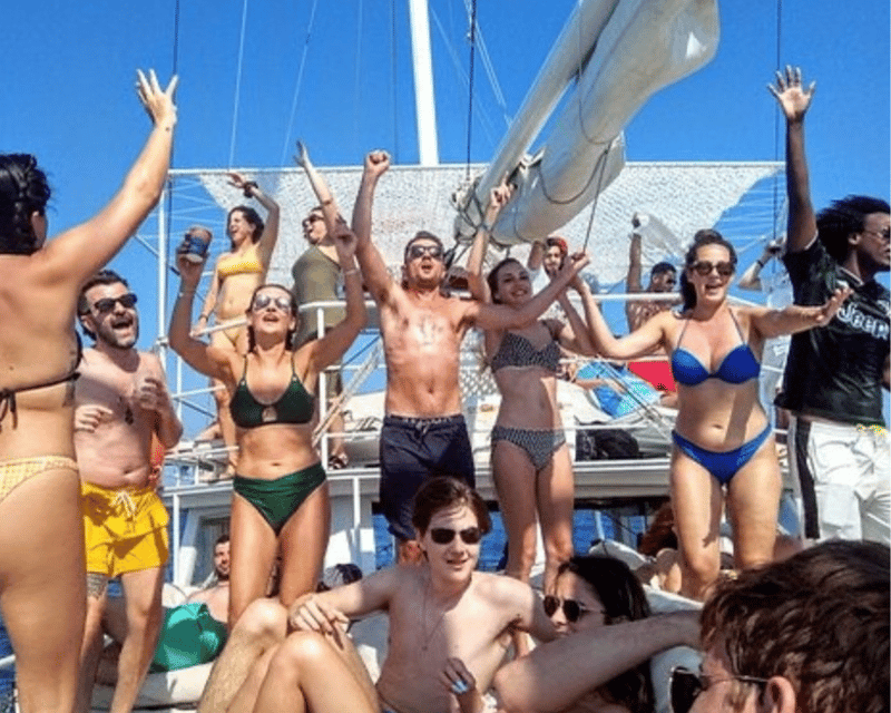 Rhodes: Boat Tour with Snorkeling, Gourmet Buffet & Open Bar - Snorkeling Gear and the Swim-Off-the-Boat Reality