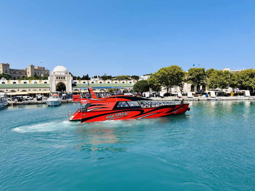 Rhodes: High Speed Boat Trip to Lindos - Rhodes to Lindos in One Hour: What the High-Speed Ride Feels Like