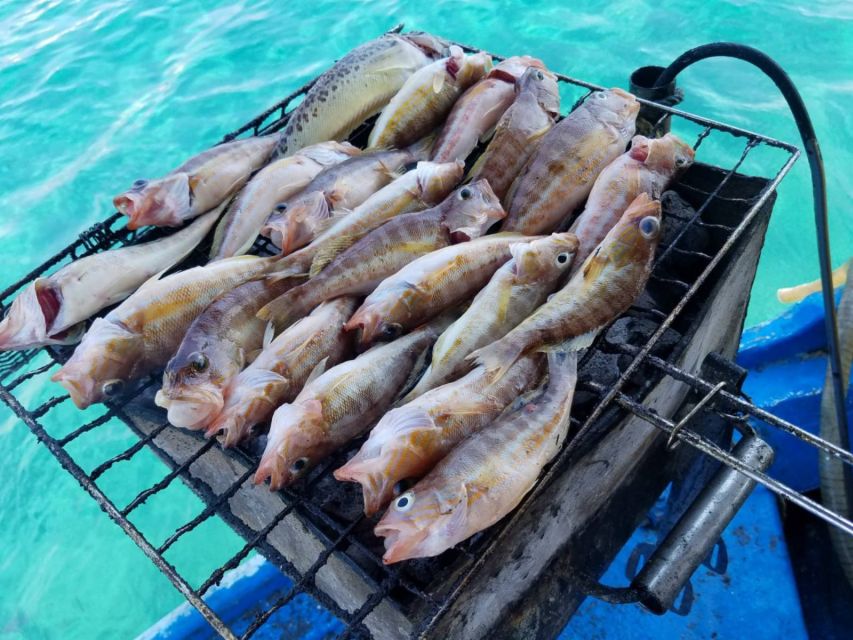 Rhodes Town: Fishing Boat Trip with Fish Meal and Swim Stops - The BBQ lunch: fish meal with Greek sides and real choices