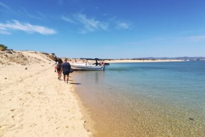 Ria Formosa - Boat trip to the 3 Islands: Armona | Culatra Island | Lighthouse - Stop 2: Culatra Island for Beach Time and Lunch Choices