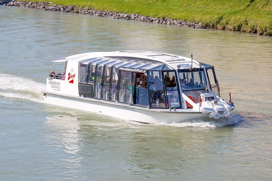 Salzburg: Boat Ride on the Salzach River - The Captain Commentary: The Most Praised Part for a Reason