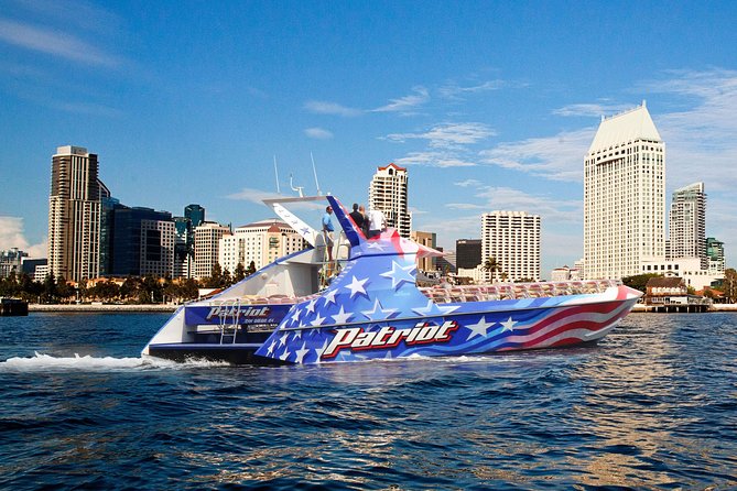 San Diego Bay Jet Boat Ride - San Diego Bay in 30 Minutes: what the jet boat ride feels like