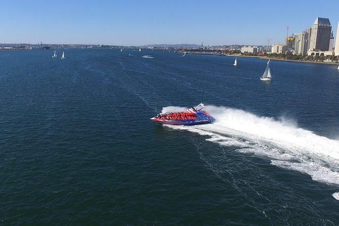 San Diego Bay Jet Boat Ride - Seats, soaking levels, and the best way to handle the wind