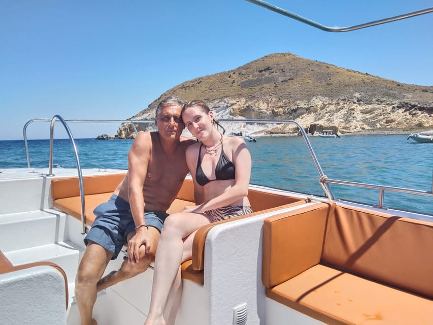 San José: Cabo de Gata Boat Trip - Comfort on board: sun deck, shaded awning, and the sea-wind factor