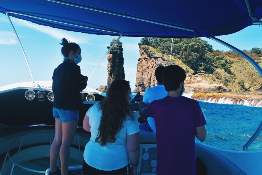 São Miguel: Glass Bottom Boat Tour with Snorkeling - Starting at OceanEye Azores in Vila Franca do Campo Marina