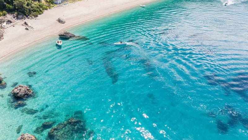 Saranda: Boat Tour to 7 Destinations with Beach Umbrella - Key highlights at a glance