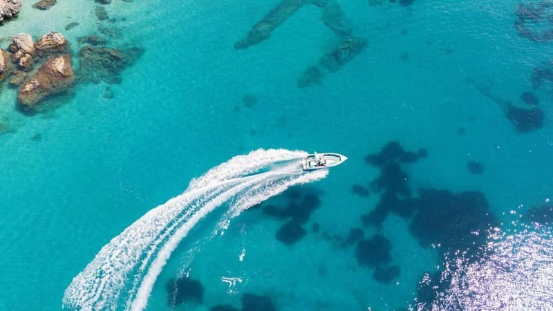 Saranda: Boat Tour to 7 Destinations with Beach Umbrella - Stops 1–4: Gremina, Kakome, Soldiers Bay, and Pllakator