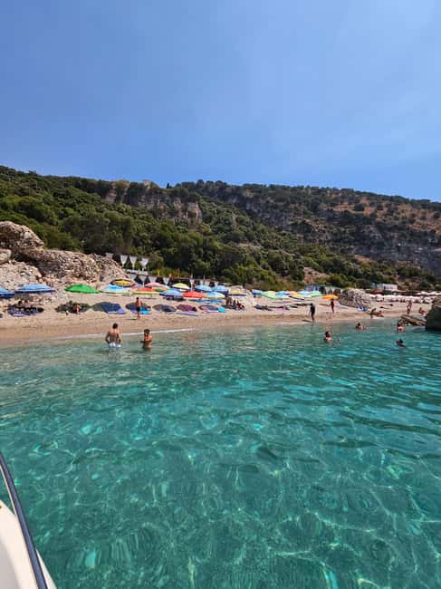 Sarandë: Boat Tour to Kroreza with Snorkel and free Umbrella - Soldier’s Beach and Rrojdhe Bay: Short Stops, Big Payoff