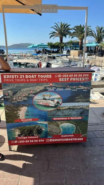 Sarandë:Krorez Boat Tour with Free Umbrella&Snorkelling mask - Shpella e Milotit: A Tiny Scenic Break That Keeps the Route Interesting