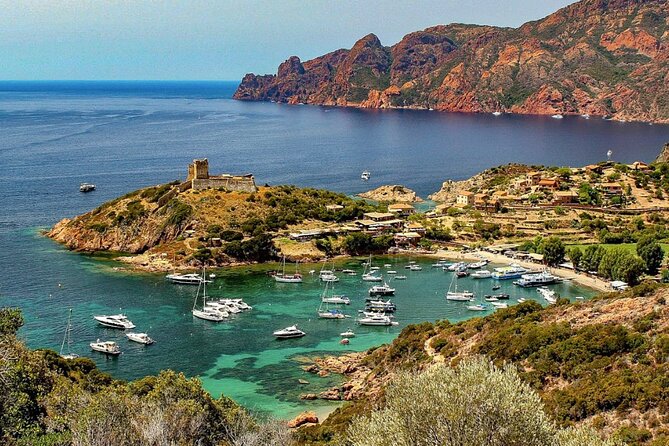 Scandola at sunset: Girolata & Corsican flavours - Swimming in the turquoise cove: plan for masks and comfort