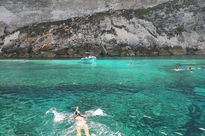 SciatumiaDay boat tour to Lampedusa with typical lunch - Capo Ponente and the Shipwreck Swim: When the Sea Gets Quiet