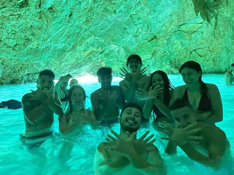 Secret Blue Cave & Grama Bay - Speed Boat Tour - Bristaní (Bear Bay), Kanioni i Skafistave, and Englishman Bay