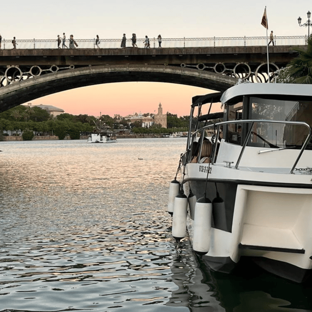 Seville: Guadalquivir River Boat Tour - Shared boat vs private tour up to 12: pick your comfort level