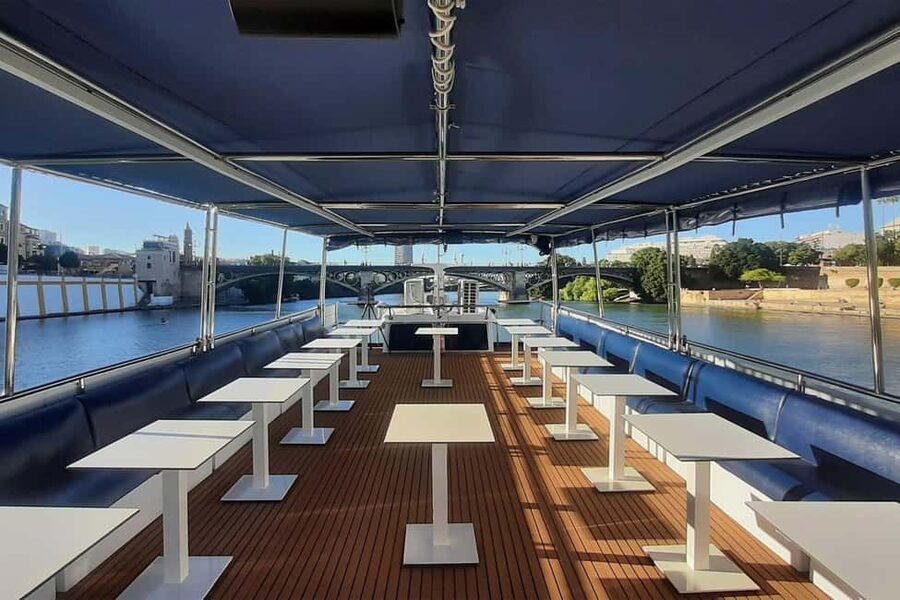 Seville: Restaurant Boat Ride on the Guadalquivir with Lunch/Dinner - The 5-Course Lunch or Dinner: What You Actually Eat