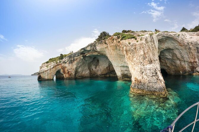 Shipwreck and Blue Caves- 8m Private Boat Tour (up to 11pax) - Key highlights at a glance