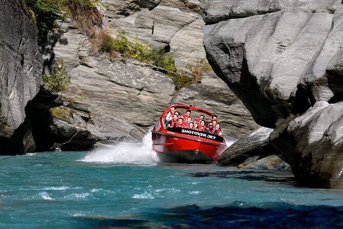 Shotover River Extreme Jet Boat Ride in Queenstown - On the water: high-speed skimming, rapids, and canyon squeeze