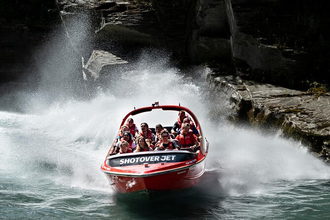 Shotover River Extreme Jet Boat Ride in Queenstown - From downtown to the Shotover River base