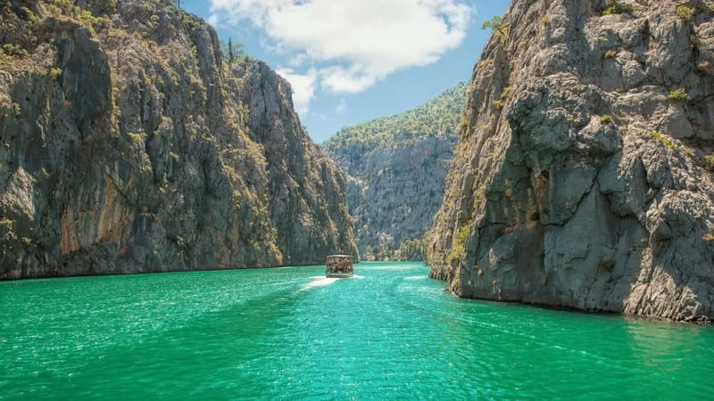 Side/Alanya: Green Canyon Boat Trip w/Unlimited Soft Drinks - Swimming Breaks in Turquoise Water