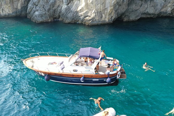 Small Group Boat Tour: Discover the Amalfi Coast from Positano - Swim time at Spiaggia della Gavitella and the Torre a Mare pass