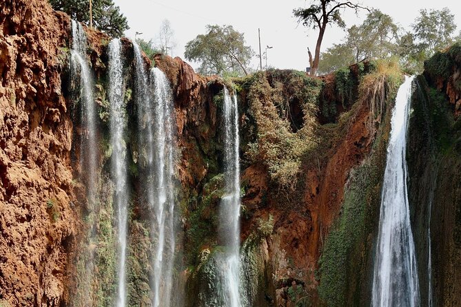 Small group Ouzoud Waterfall Guided Tour Boat Ride from Marrakech - Lunch and Free Time: Staying Comfortable Without Getting Stuck