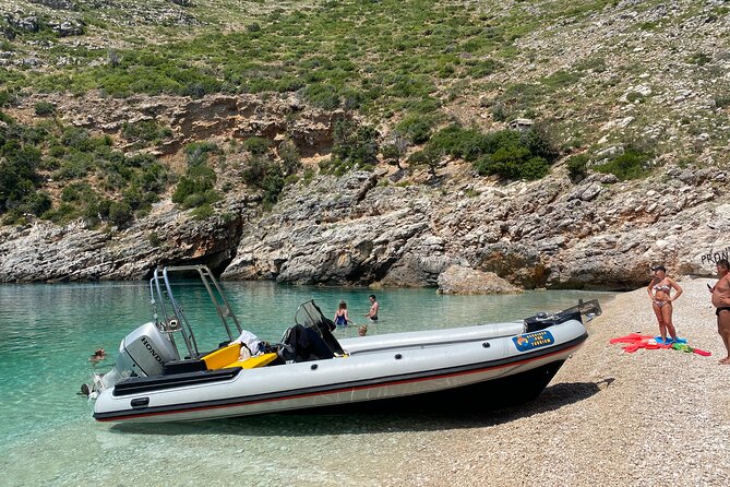 Speed Boat Tour to National Park and Grama Bay - Haxhi Ali Cave: your first real swim-and-splash anchor