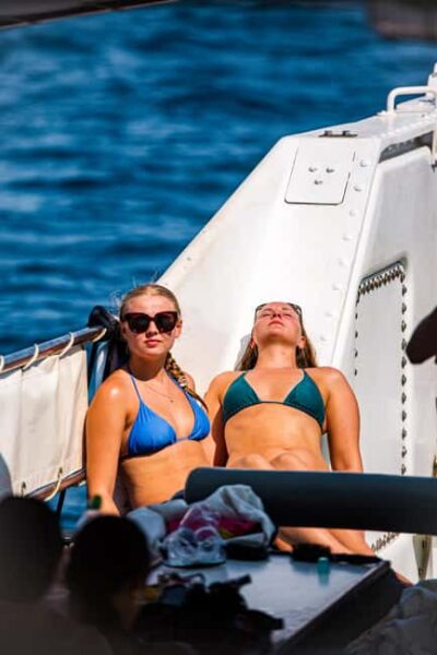 Split: Blue Lagoon, 3Islands, Boat Trip, Mediterranean lunch - Čiovo First Stop: Beach Time and a Proper Dalmatian BBQ Lunch