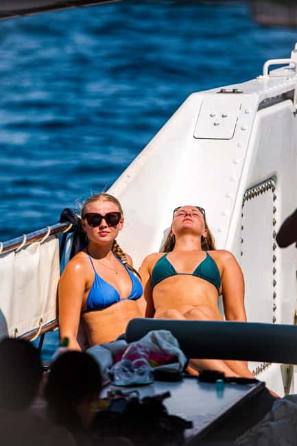 Split: Blue Lagoon, 3Islands, Boat Trip, Mediterranean lunch - Čiovo First Stop: Beach Time and a Proper Dalmatian BBQ Lunch