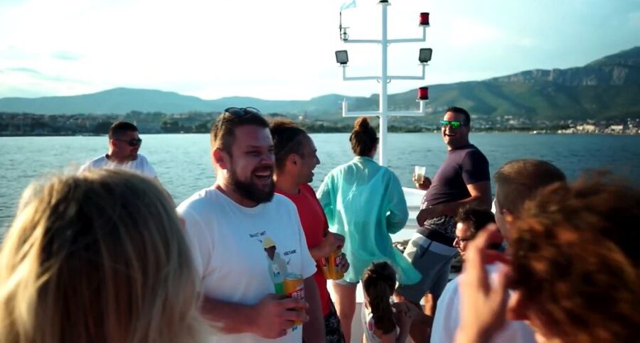 Split: Blue Lagoon&Šolta boat tour with Food&Drinks (2026) - Blue Lagoon Stop: Swimming, Snorkeling, and Dolphin Watching Time