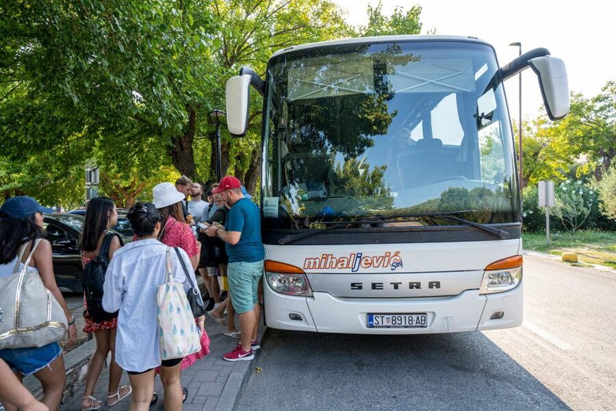 Split: Krka Waterfalls Guided Day Trip with Swim & Boat Tour - Inside Krka National Park: Waterfalls, Free Time, and a Map That Helps