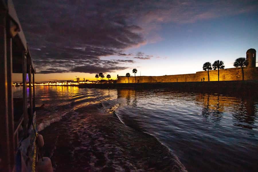 St. Augustine: Sunset Boat Tour with Dolphin Spotting - Bridge of Lions + A1A Coastal Byway: The City Looks Different Here